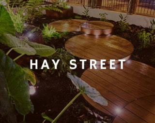 Hay Street landscaping project is one of our recent successful works. 