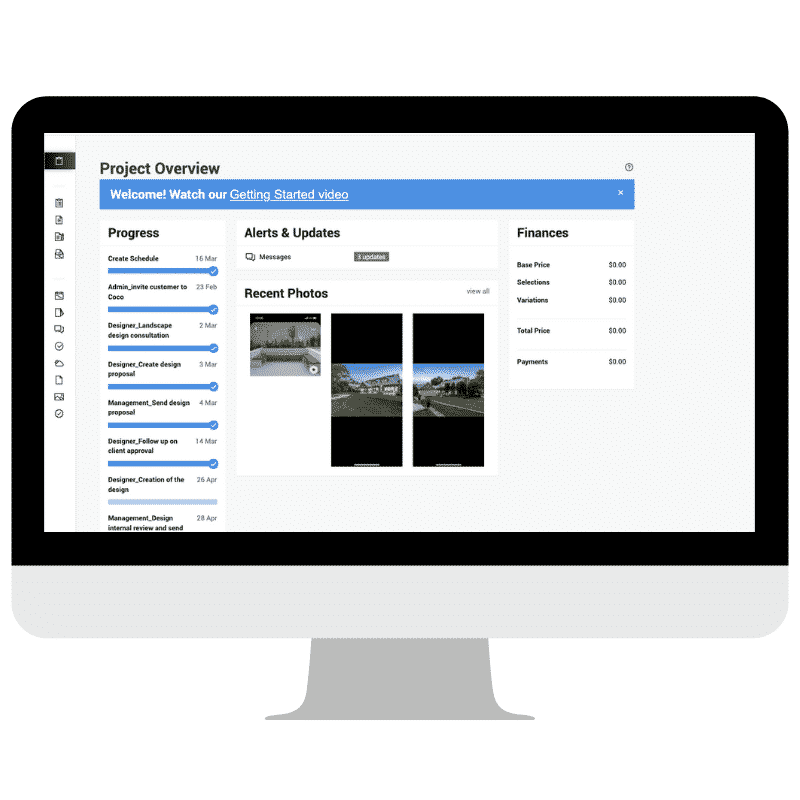 landscape design project management software